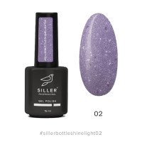 Siller bottle shine light Gel 02